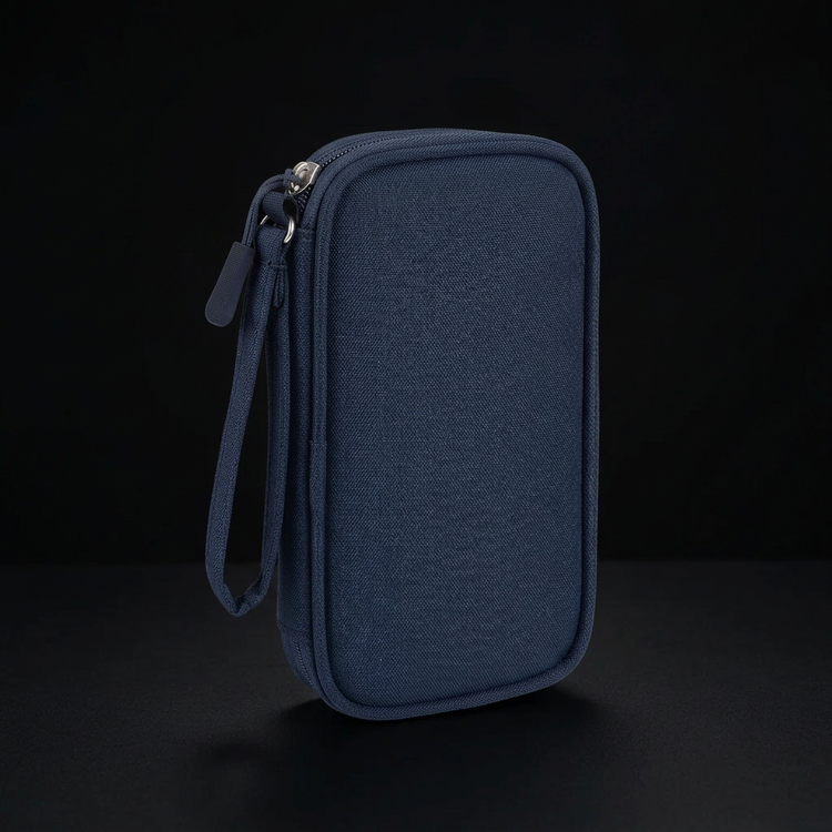 Pochette organisatrice de voyage Wanderly – Bleu marine