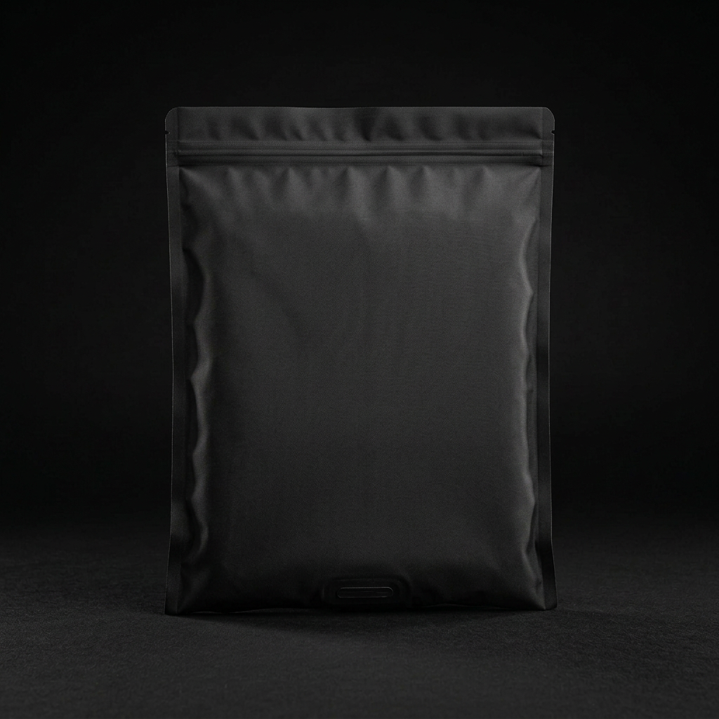 Sac de compression de voyage réutilisable noir